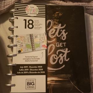 The happy planner classic  size horizontal layout